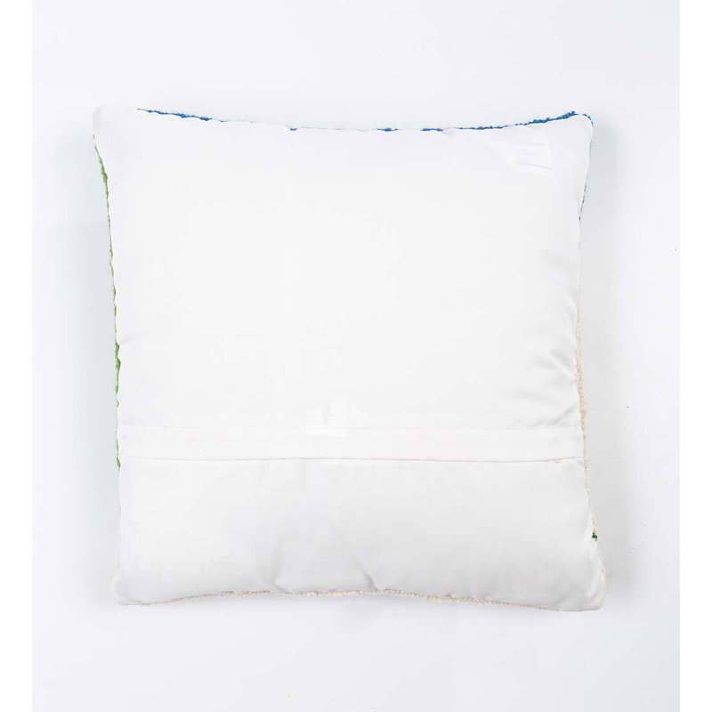 Coussin décoratif crocheté en laine Scottie