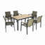 Ensemble de table de salle à manger 7 pièces toutes saisons