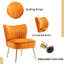 Allyna Velvet Accent Chair-1796169580