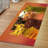 Chic Floral Design With Pile Soft Printed Rug Perfect for a Stylish Modern Home Decor Update-864159741