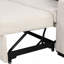 Canapé-lit modulaire convertible en U de 107,1 po pour salon, beige-617689996