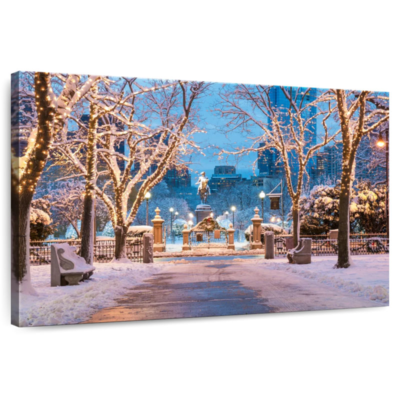 Nicci Boston Christmas, 20" H x 30" W