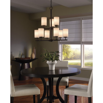 Locklan 9 - Light Tiered Chandelier