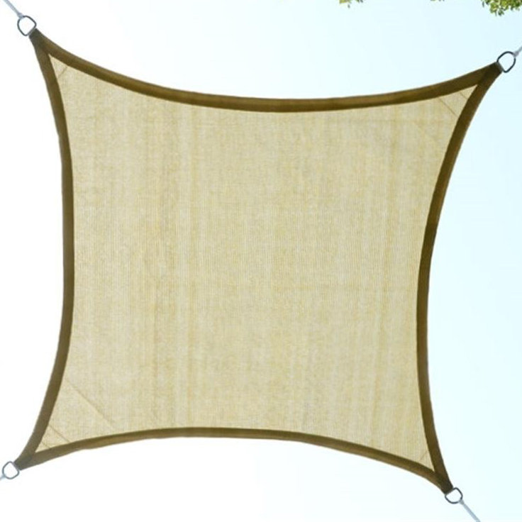 Toile d'ombrage carrée 12'