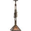 Luminaire suspendu pour dôme simple 1 lumières Winter Pine-16183580