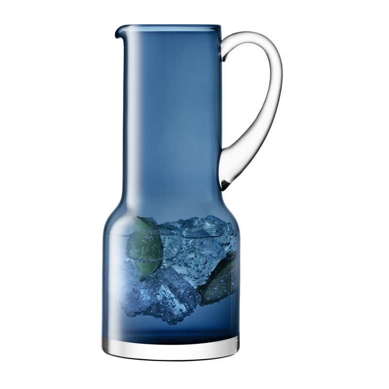 Utility Glass Pitcher, Sapphire