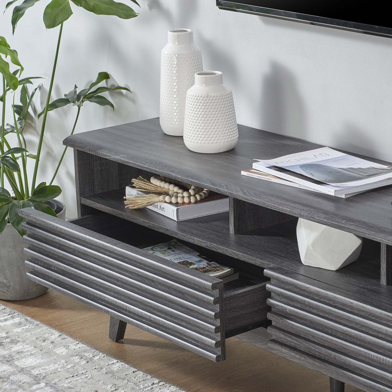 Meuble télé 60 po Modway Render, Noir