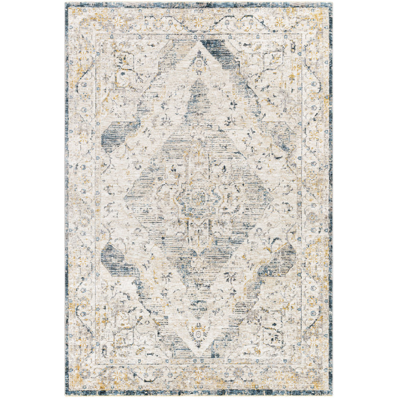 Fleener Oriental Indoor Rug, Round 7'10"