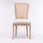 Chaise en bois massif