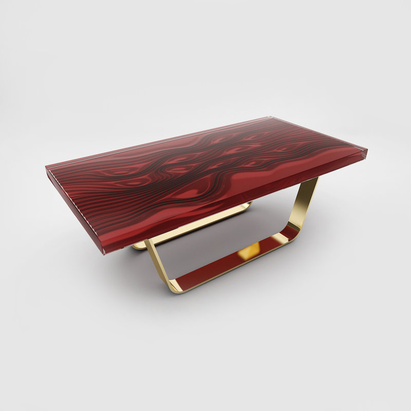 Coffee Table, Red