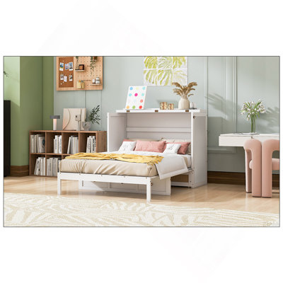 Full Size Murphy Bed with Large Drawers