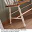Banc double en bois massif avec dossier vintage-2145673904
