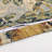 Provence Washed Linen Gold Yellow Victorian Print Shabby Elegance Euro Sham, 27x27 inch