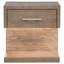 Table de chevet 1 tiroir Gibbons Barley Brown