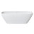 Fslefay 67'' Freestanding Bathtub Solid Surface Deep Soaking Tubs-125361583