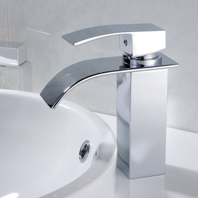Single-handle Bathroom Faucet, Chrome