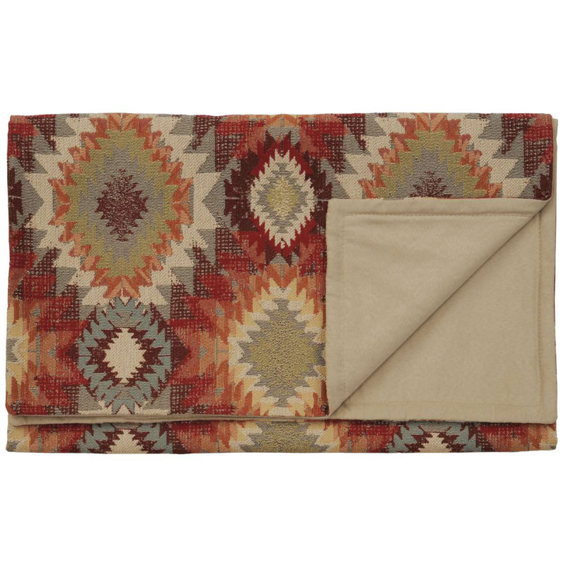 Wooded River Yuma Sol - Scarf & Pillow Set - King - 106x24, King