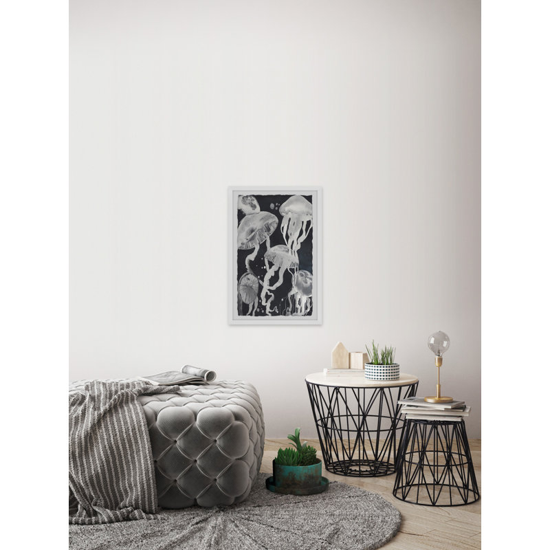 Jellyfish III - Single Picture Frame Print, 91cm H x 61cm W x 3.81cm D