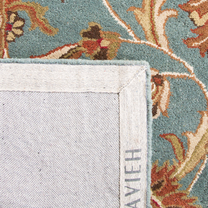 Tapis traditionnel en laine touffeté à la main Cranmore, Rond 3 pi 6 po