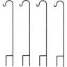Heavy Duty Bird Feeder Pole with Shepherd Hooks