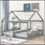 Lit plateforme simple, deux lits partagés-1288882655