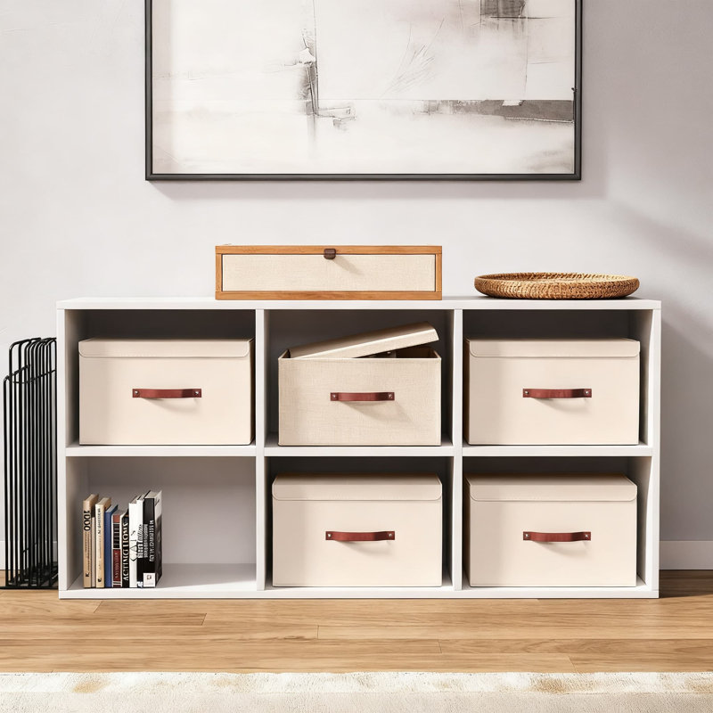 Home Collapsible Storage Bins With Lids, Foldable Storage Baskets With For Home Organization And Closet Storage