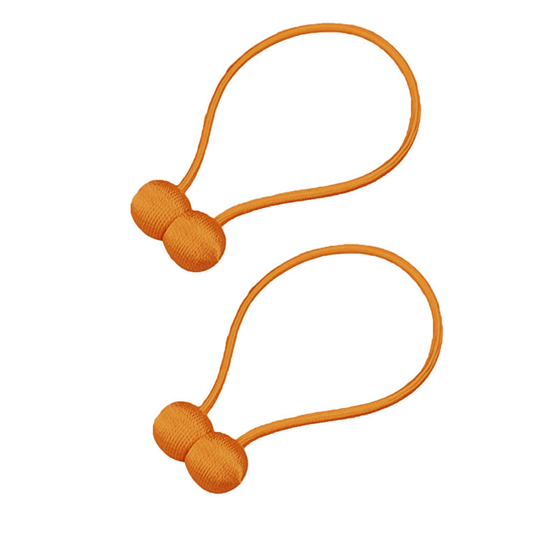 Ensemble de 2 embouts pour rideaux magnétiques 18,5 po, Brun