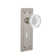Mission Plate with Decorative Keyhole and Crystal Meadows Knob