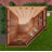 9 ft. W x 9ft. D Penthouse Cedar Wood Garden Shed with French Doors