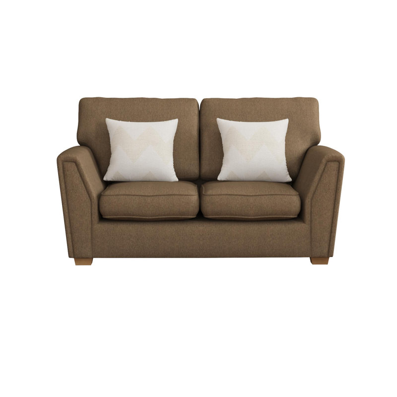 Wendleberry Two Seater, Fixed Back, Brick