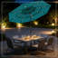 Parasol de patio, parasol de table d'extérieur à 3 niveaux, parasol de patio extérieur (seulement parasol)-1630404319