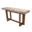 Console en bois massif 55 po Dijank