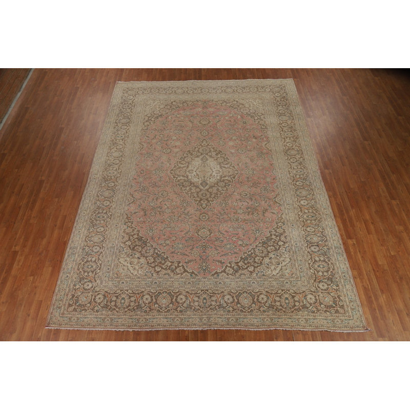 Tapis traditionnel rose 10 x 13