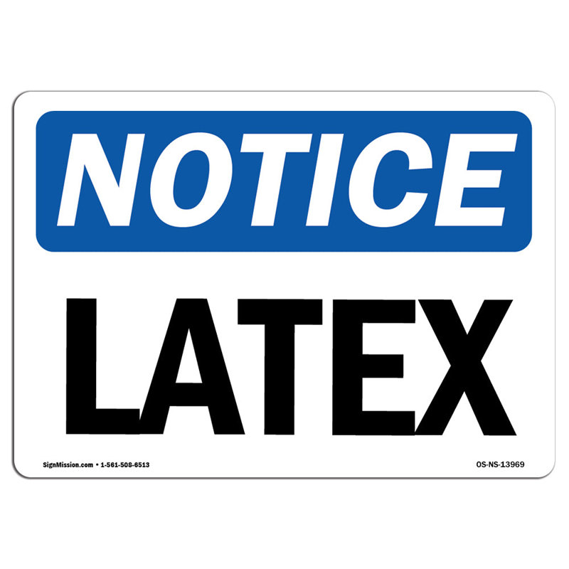 Plaque en latex 18 x 24, H 18 po x l 24 po x P 0,1 po