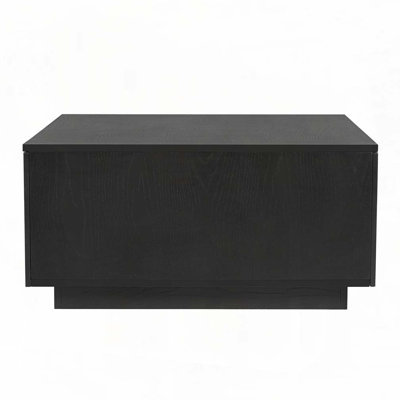 33.25" Square Coffee Table with 4 Drawers