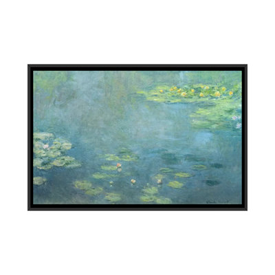 «Nymphéas» par Claude Monet - peinture sur toile tendue