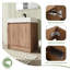Meuble-lavabo simple avec plateau de meuble-lavabo 29,57 po Joandre