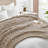 Peace Nest Chunky Knit Throw Blanket - Extra Cozy Hand-Knit Look, Soft Yarn, 50" x 60" Size (Cream, Gray, Sage, Pink, White)-116192686