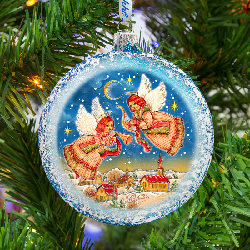3.5'' Glass Ball Ornament