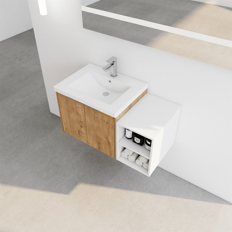 Meuble-lavabo à fermeture en douceur avec lavabo 36 po Kalik