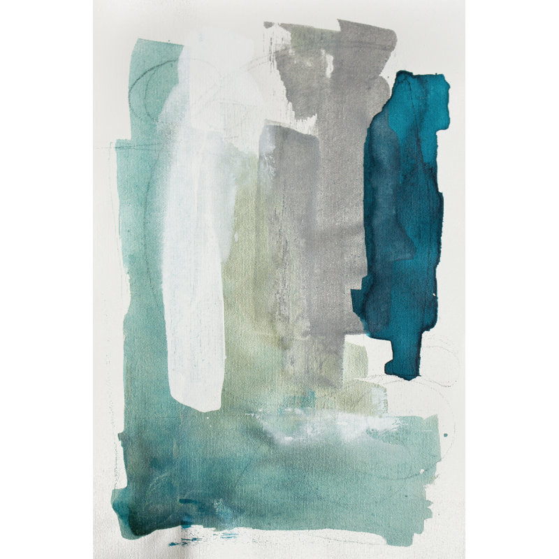 Seaglass III - Wrapped Canvas Painting, 122cm H x 81cm W x 3.8cm D