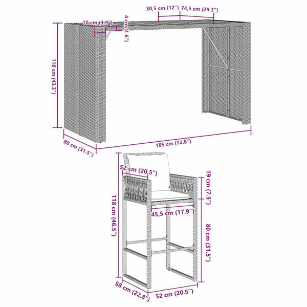 Dimensions du produit