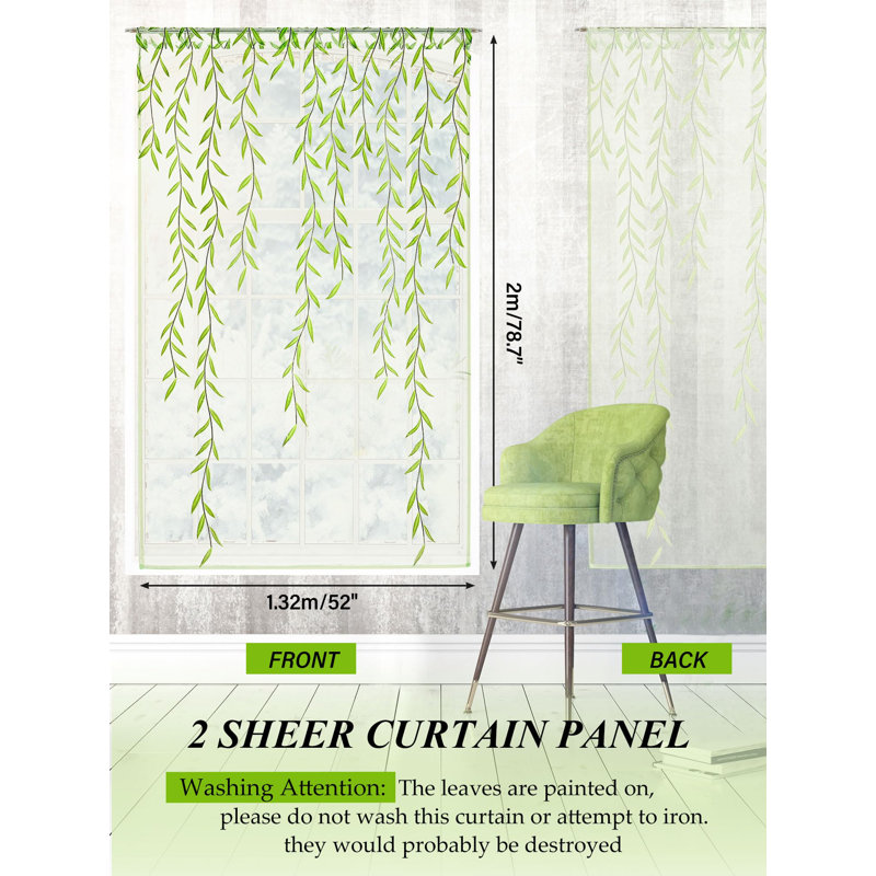 Mignon rideau voilage Willow