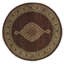 Kenlay Oriental Area Rug in Red