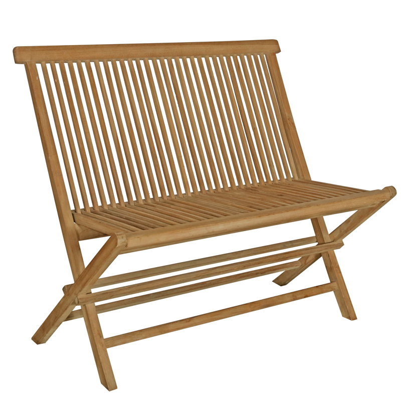 Caswell Teak Wood Patio & Garden Bench