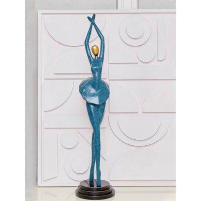 Luxury-Luxurious Ballet Figure Sculpture Resin Decoration Item