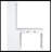 Tall Bookshelf With Writing Desk,Modern Bookcase with Study Desk, Workstation with Storage Shelf