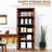 63" Kitchen Pantry, 2-door Cabinet With 5 Shelving And 2 Adjustable Shelves, Brown For Stylish Pantry Kitchen, Levels. Keep Neat Tidy. Dining Room