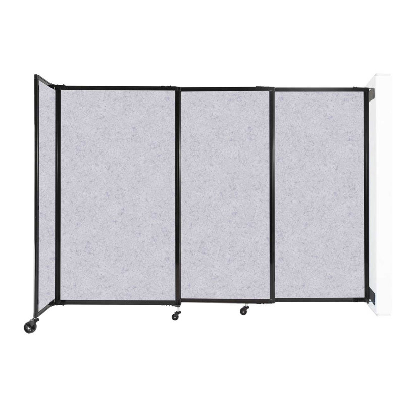Cloison portative Soundsorb, Gris marbre, H 82 po x l 86 po x P 26 po
