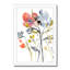 Flower Overlay I by Jennifer Goldberger - Painting-447280287-447322109